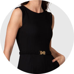 01 macacao feminino com cinto preto