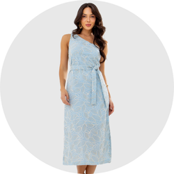 01 conjunto feminino bordado azul claro