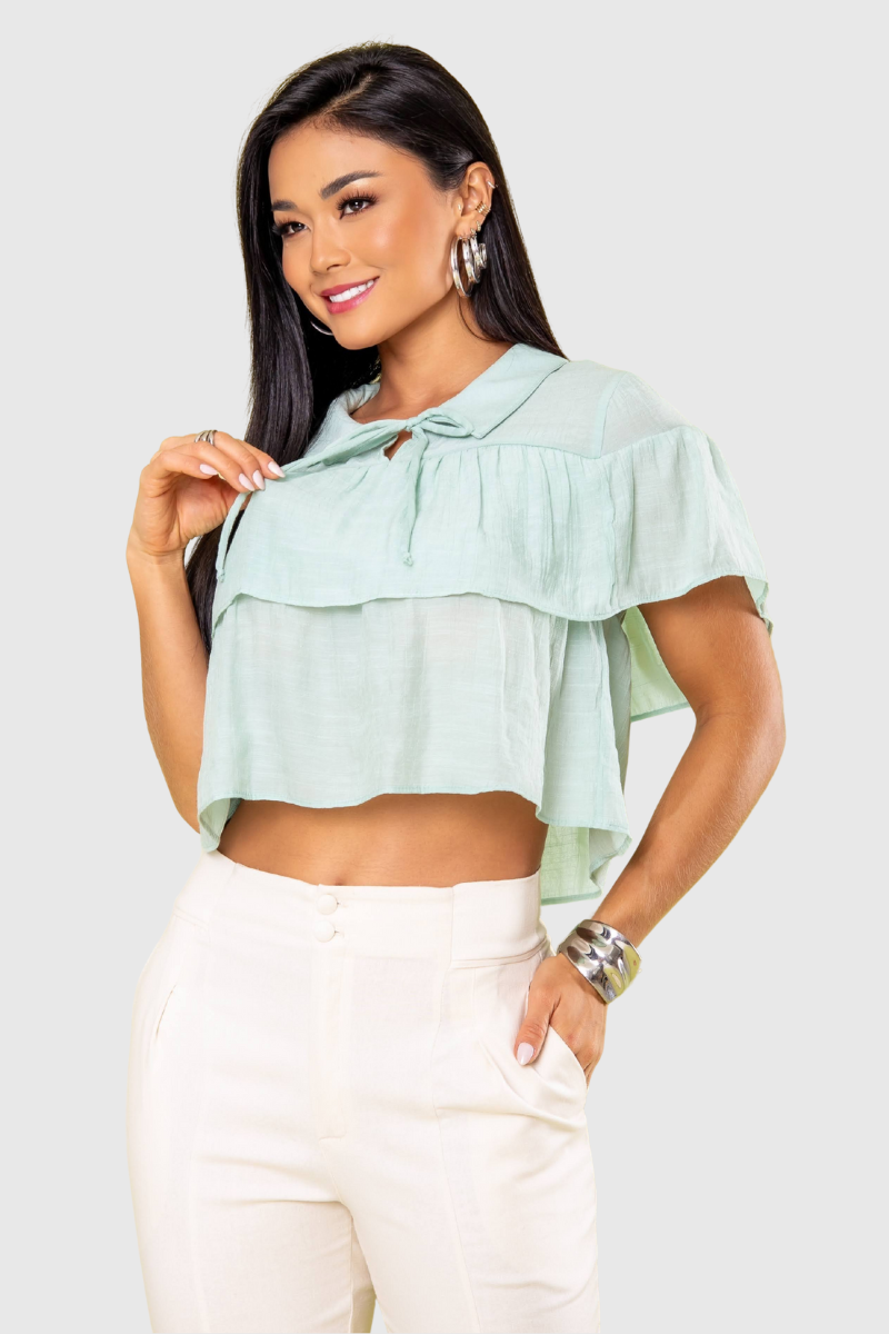 14 vestido feminino midi verde claro