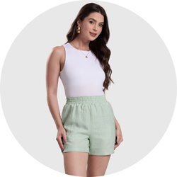 15 camisa feminina manga curta verde claro