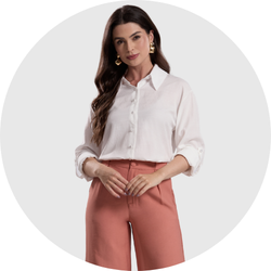 07 camisa feminina martingale off white